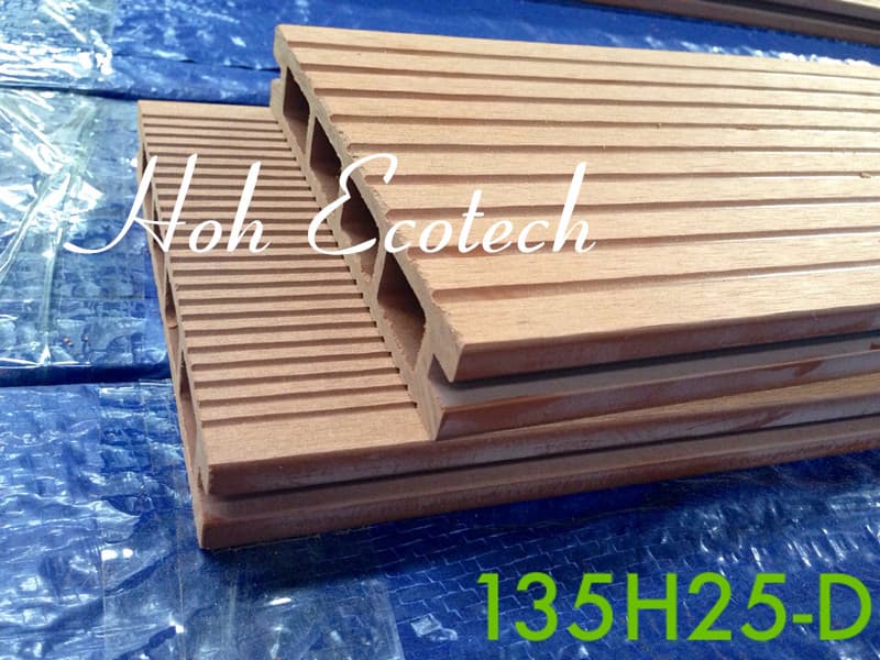 E1 type of composite decking rot resistant WPC flooring